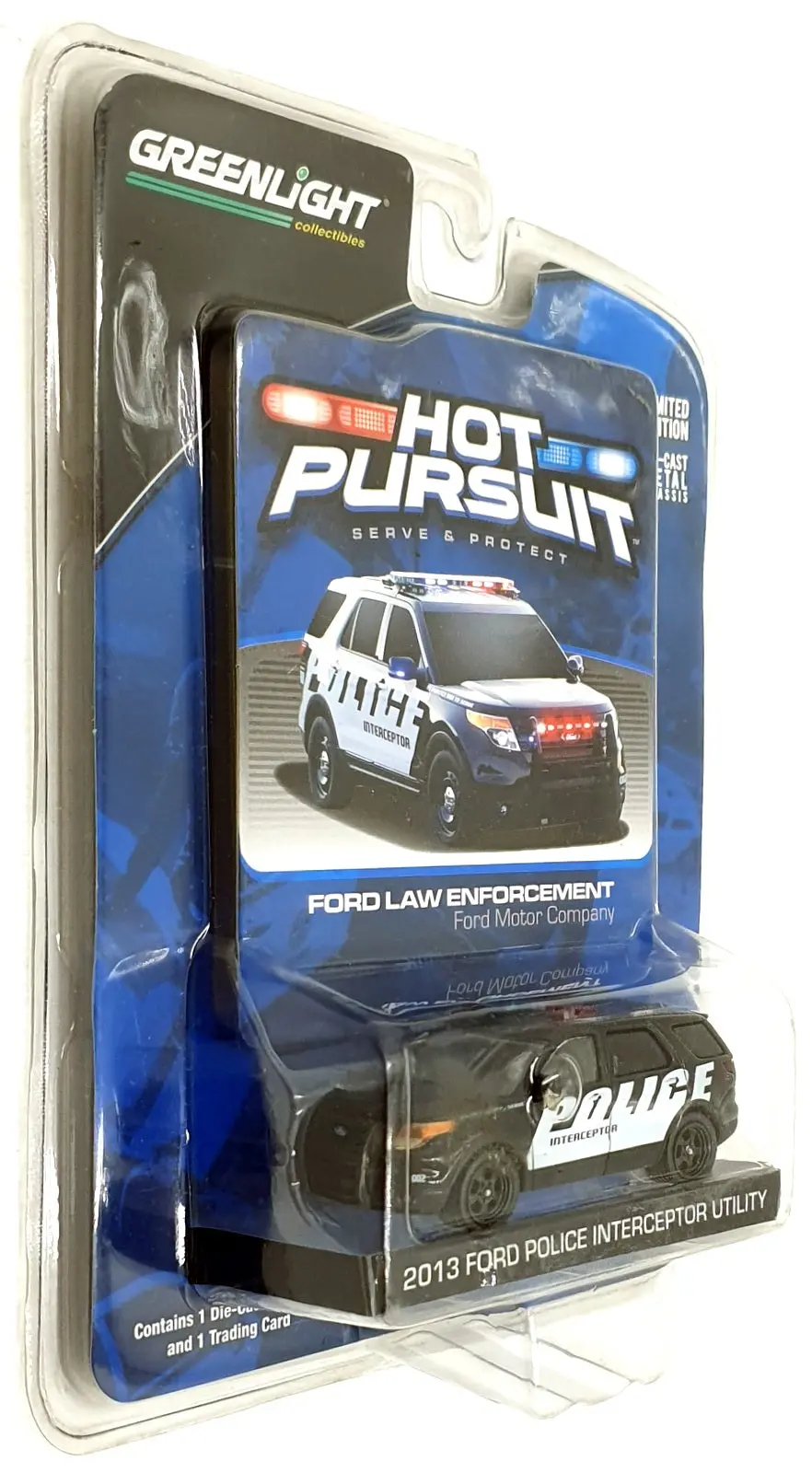 Greenlight 1/64 Scale 42670 - 2013 Ford Police Interceptor Utility - Police Car 1