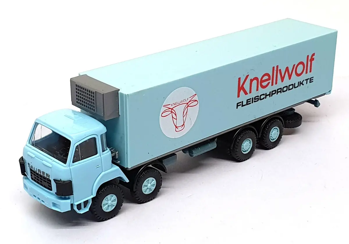 Roskopf 1/87 Scale 413 - Saurer D 290/330 Truck Knellwolf - Lt. Blue 1
