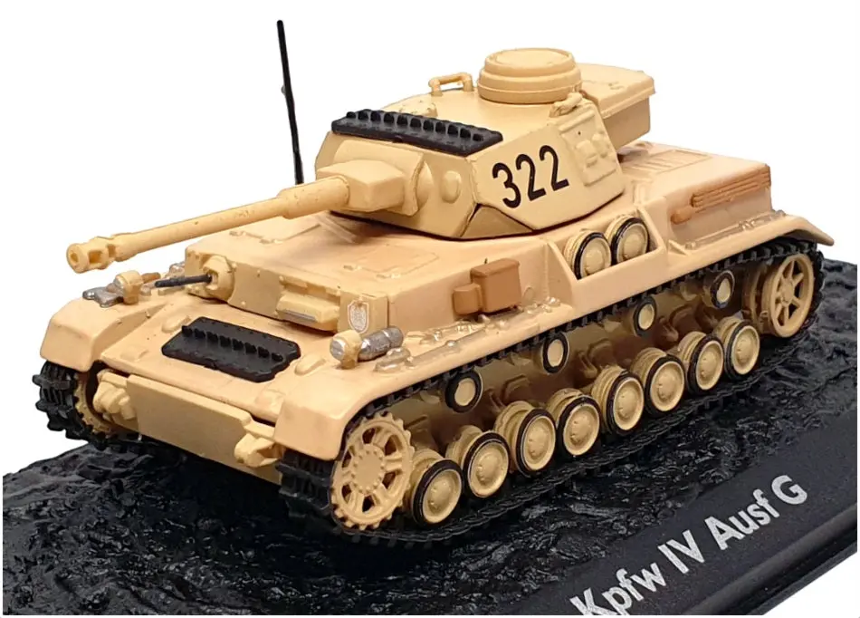 Atlas Editions 1/72 Scale 4660 131 - Pz.Kpfw. Iv Ausf. G (Sd.Kfz.161-1) 1942 1