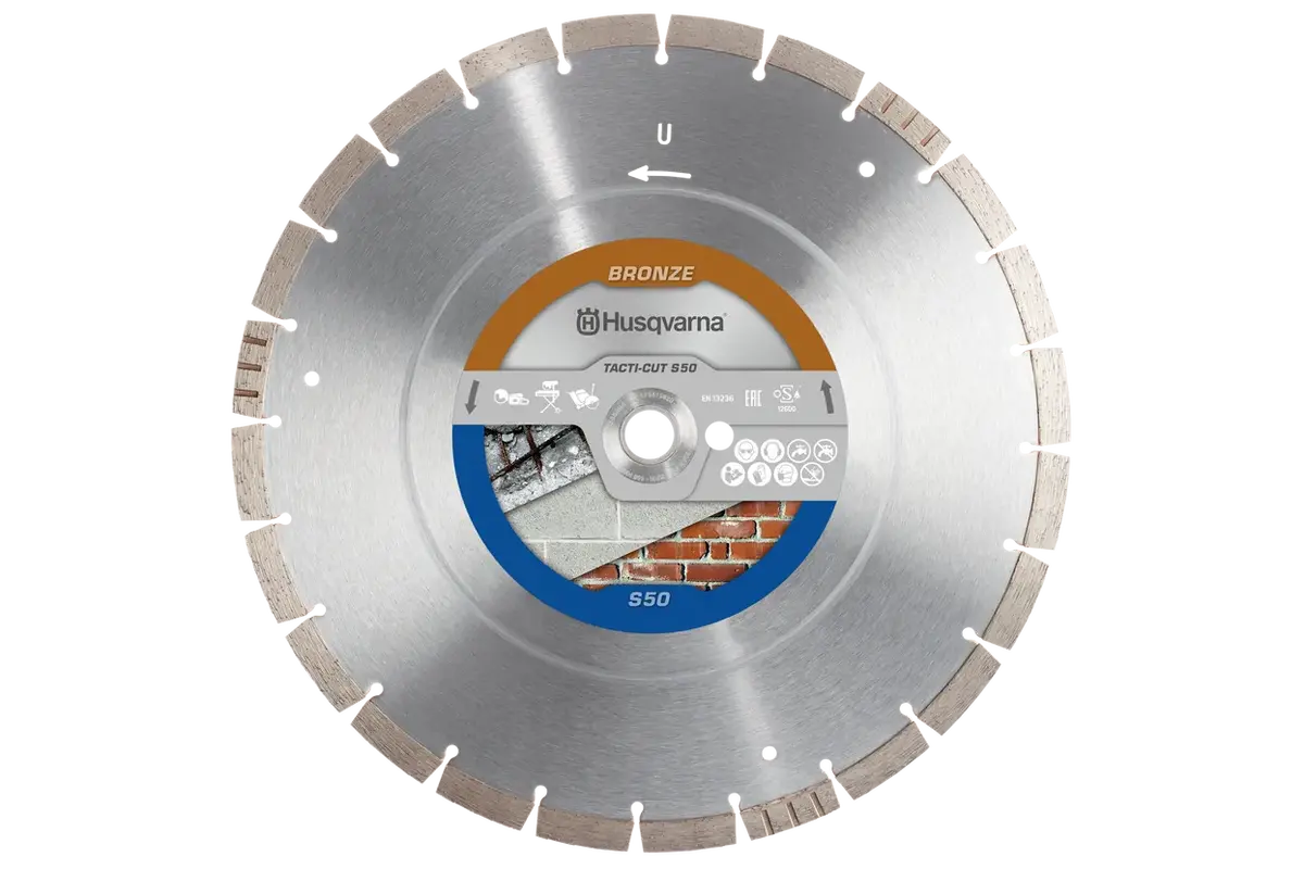 Husqvarna 579816410 S50 Tacti-Cut Bronze Blade 12 Inches X 1 Inches - 20Mm 1