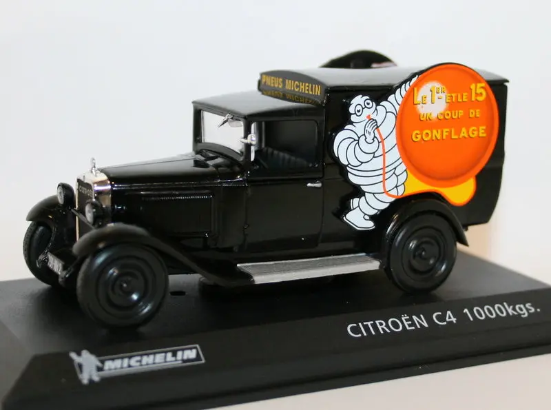 Altaya 1/43 Scale Diecast - Citroen C4 1000Kgs - Michelin Livery 1