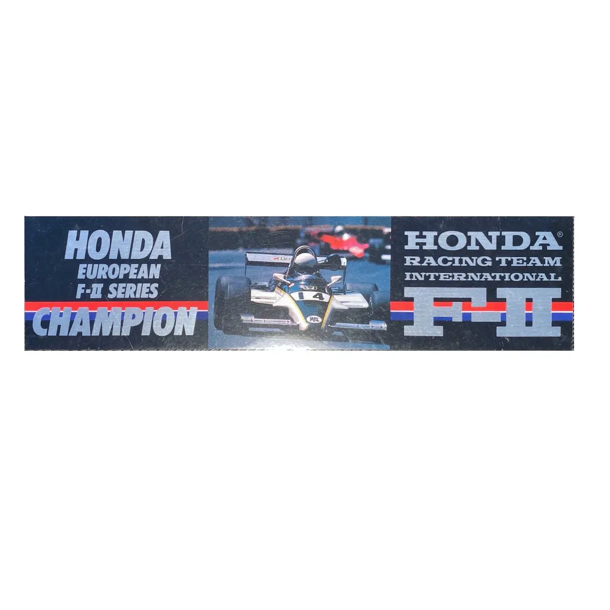 Honda European F2 Champion Sticker 1982 1