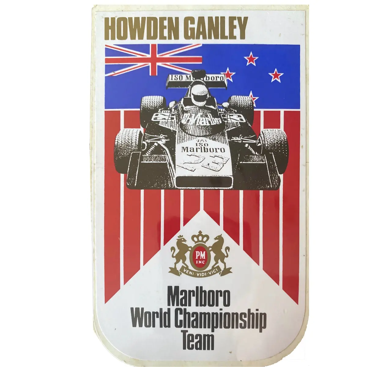 Iso Marlboro Driver - Howden Ganley 1