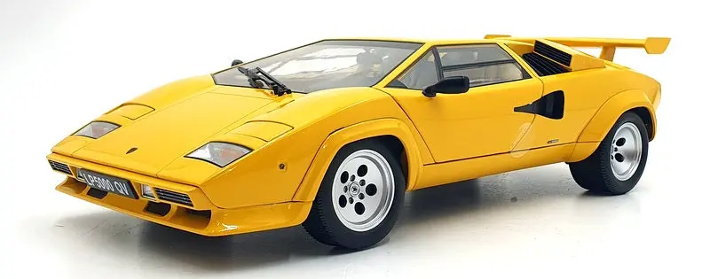 Kk Scale 1/12 Scale Kkdc120144 - Lamborghini Countach Lp 5000S Qv 1985 - Yellow 1