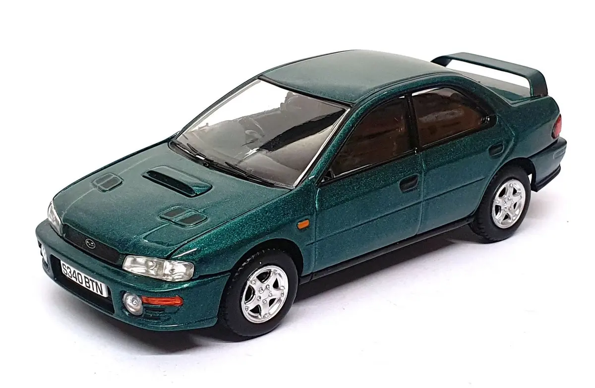 Vanguards 1/43 Scale Va12102 - Subaru Imprezza Turbo - Mica Green 1
