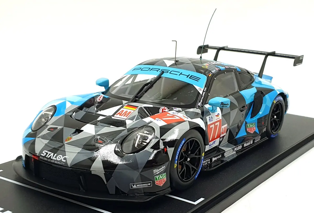 Ixo 1/18 Scale Legt18-23026 - Porsche 911 #77 24Hr Lm 2022 1
