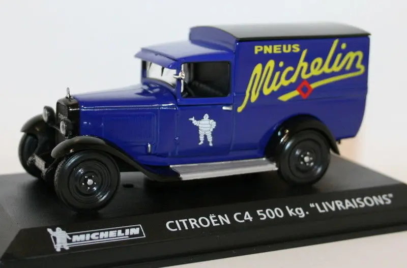 Altaya 1/43 Scale Diecast - Citroen C4 500Kg - Livraisons - Michelin Livery 1