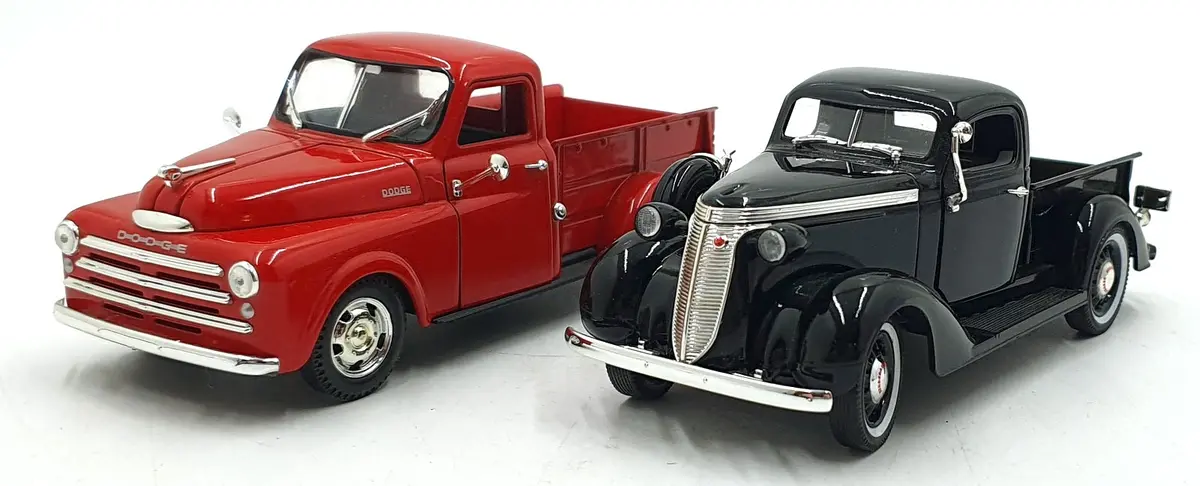 National Motor Mm 1/32 Scale Vty12 - 1937 Studebaker Pickup 1948 Dodge Pickup 1
