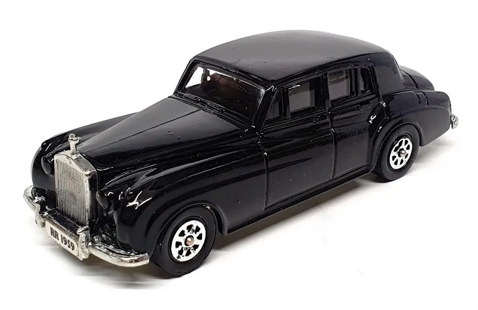 Seerol Appx 10Cm Long Diecast Se02bl - 1959 Rolls Royce Silver Cloud - Black 1