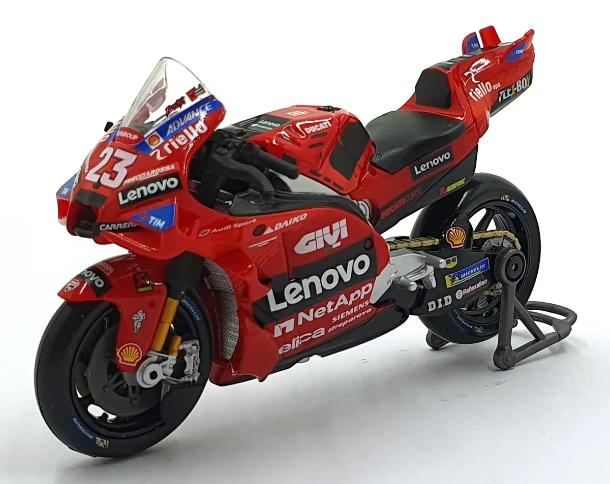Maisto 1/18 Scale 36398 - Ducati Desmosedici Motorbike #23 Gp 2004 - Bastianini 1