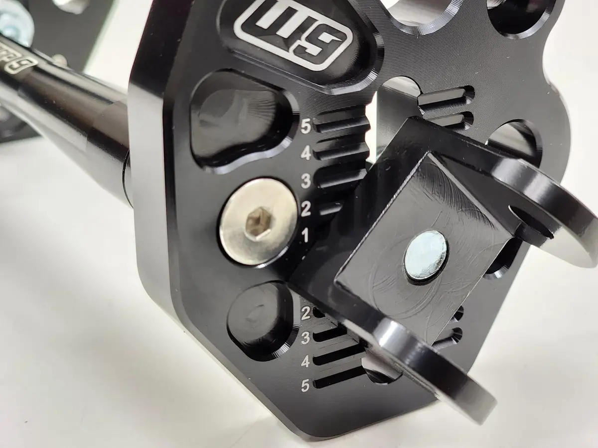 Warp9 Adjustable Footpeg Mounts For Surron Light Bee 1