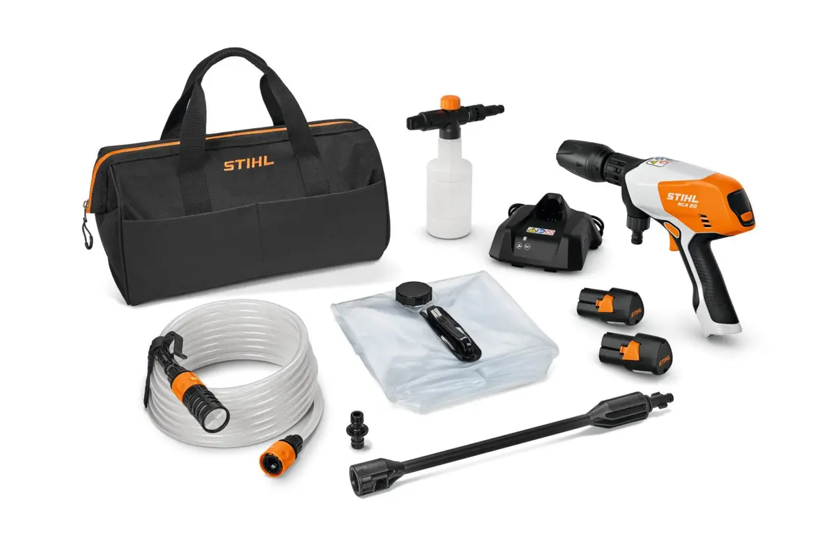 Stihl Ra020117612 Rca20-2S Cordless Pressure Washer Kit 1