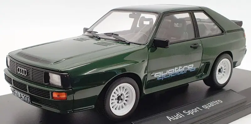 Norev 1/18 Scale 188318 - 1985 Audi Sport Quattro - Green 1