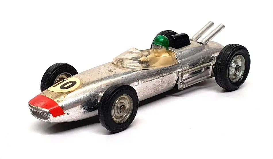 Solido 1/43 Scale 135 - F1 Lola Climax V8 Race Car - #10 Silver 1
