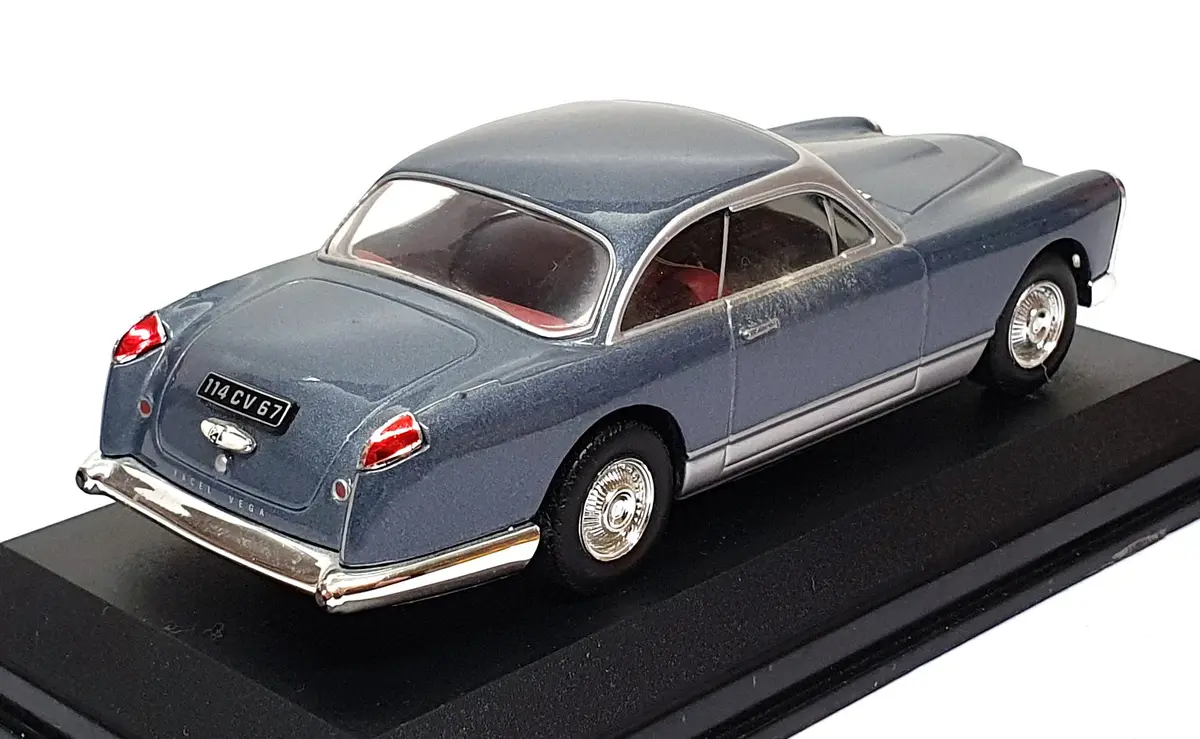 Altaya 1/43 Scale Diecast Cv67 - 1955 Facel Vega Fv - Greyish Blue 2