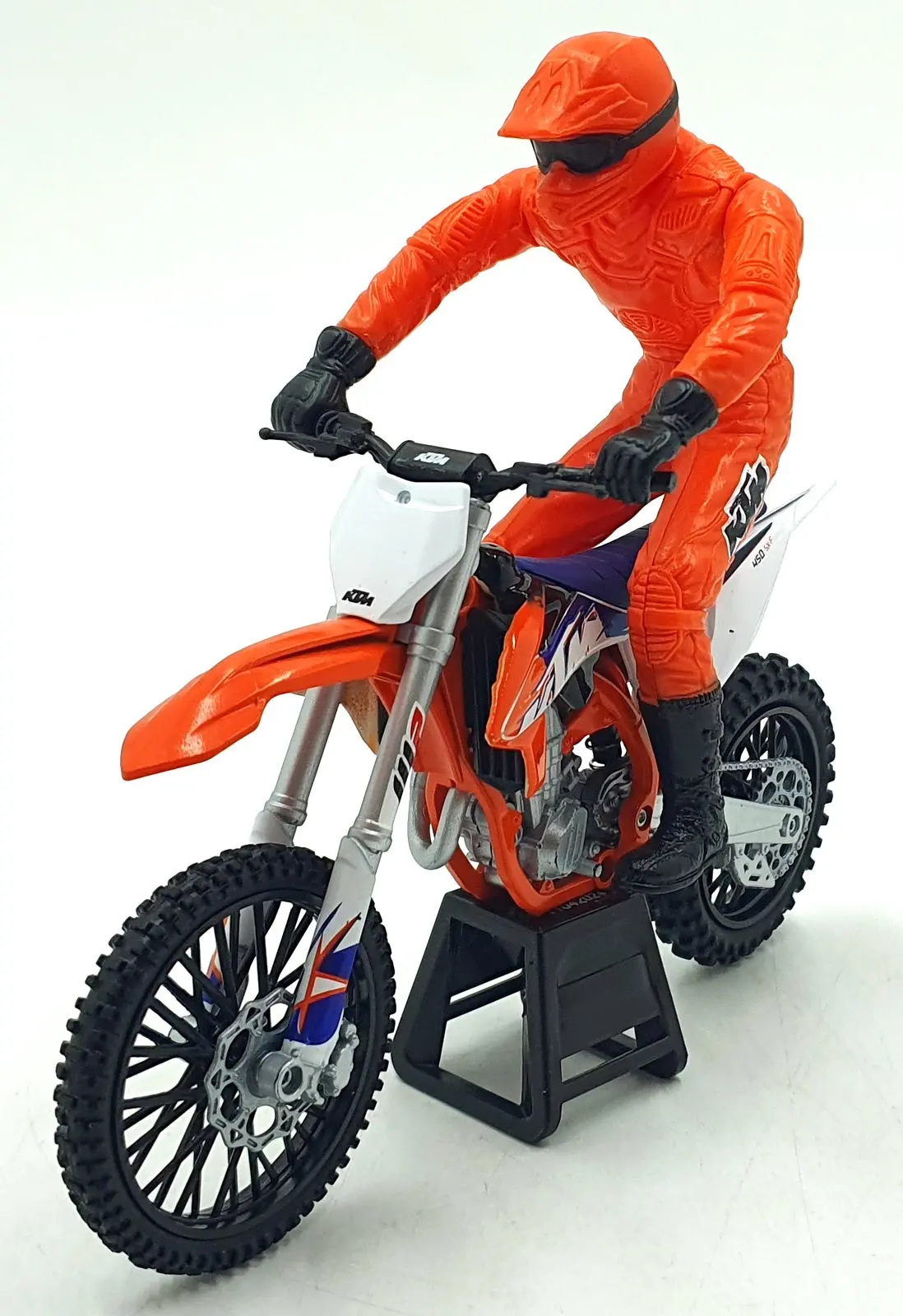 Newray 1/12 Scale 583451 - Ktm 450 Sx-F Motorbike - Orange 1