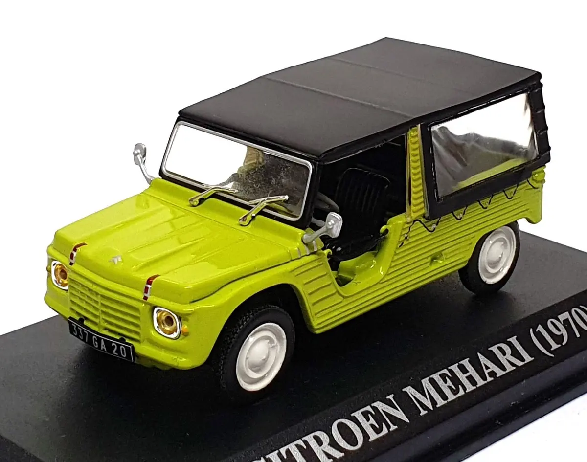 Altaya 1/43 Scale Diecast 31821K - 1970 Citroen Mehari - Lt. Green/Black 1