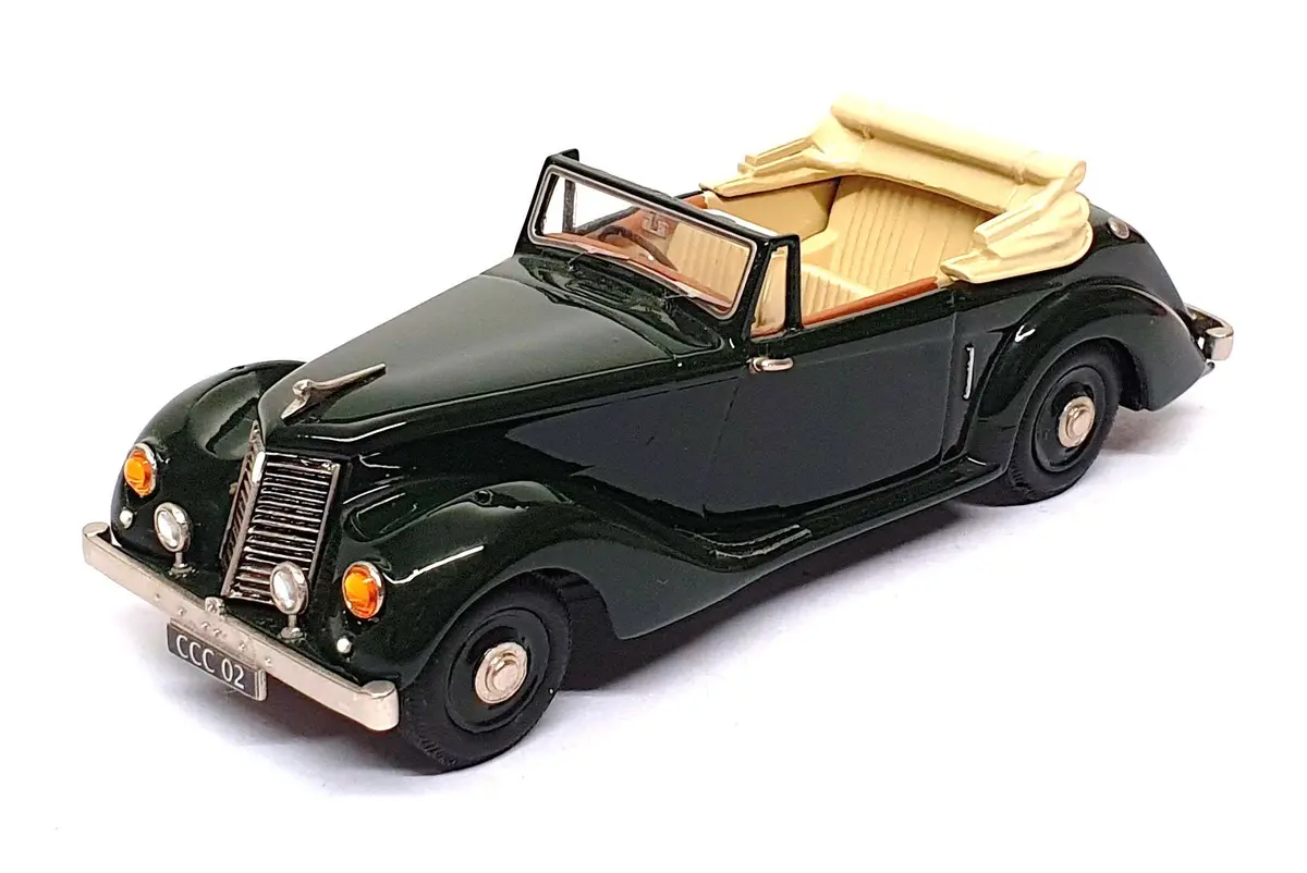 Crossway Models 1/43 Scale Ccc02 - Armstrong Siddeley Hurricane - Racing Green 1