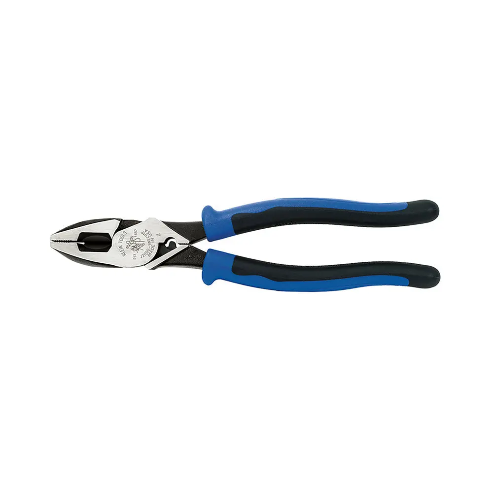 Klein J2000-9Necrtp Fish Tape Pulling/Crimping Linemans Pliers 9 In. 1