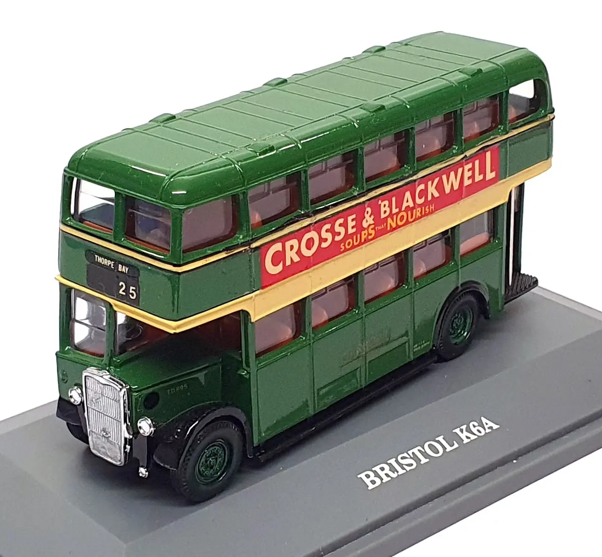Corgi 1/76 Scale C3519g - Bristol K6a Bus Eastern National Rt. 25 Reworked 1