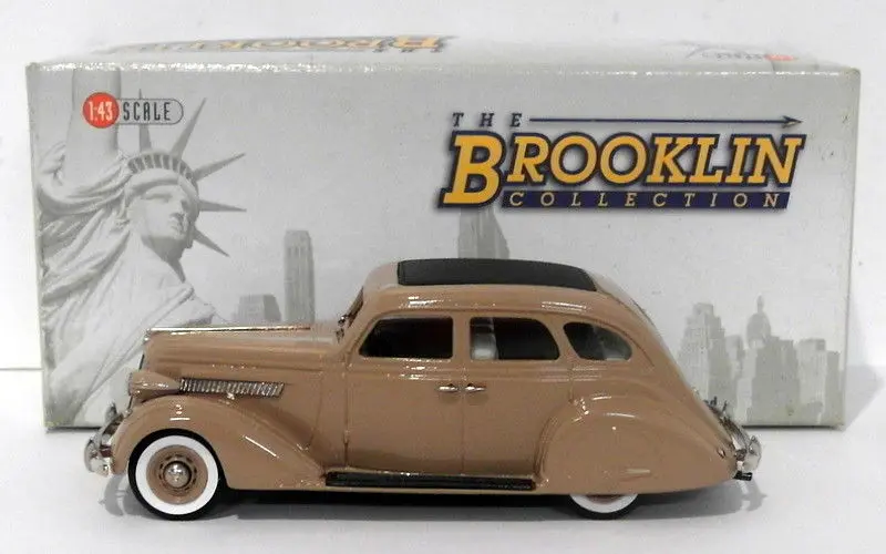 Brooklin Models 1/43 Scale Brk148 - 1935 Nash Ambassador 8 Sedan - Grenada Gray 1