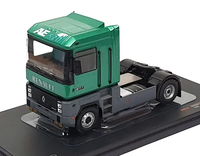 Ixo 1/43 Scale Tr208.22 - 1994 Renault Magnum Ae 520Ti Truck - Met. Green/Grey 1