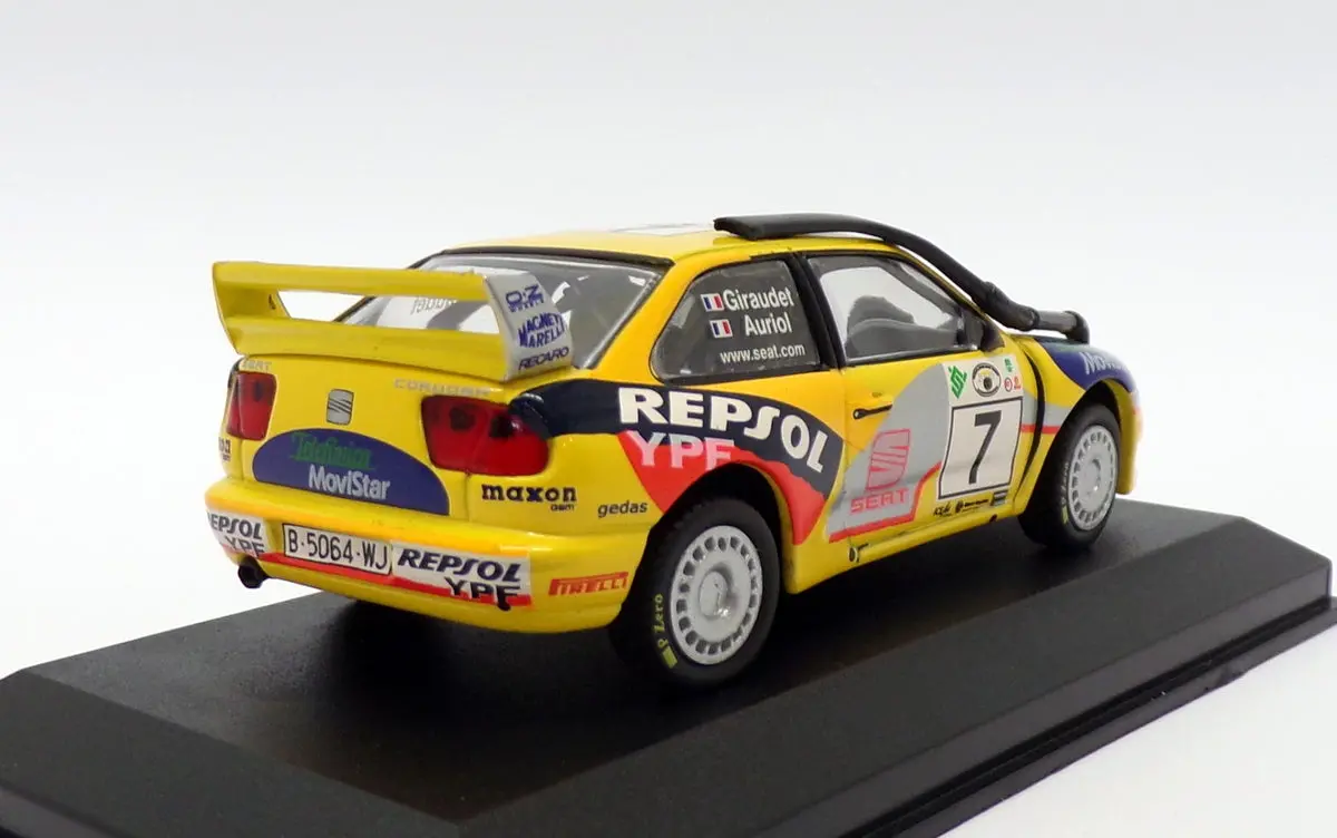 Altaya 1/43 Scale Al121219 - Seat Cordoba Wrc - #7 Safari Rally 2000 2