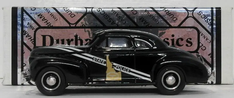 Durham 1/43 Scale Dur 36  - 1941 Chevrolet Deluxe Coupe Idaho State Police Car 1
