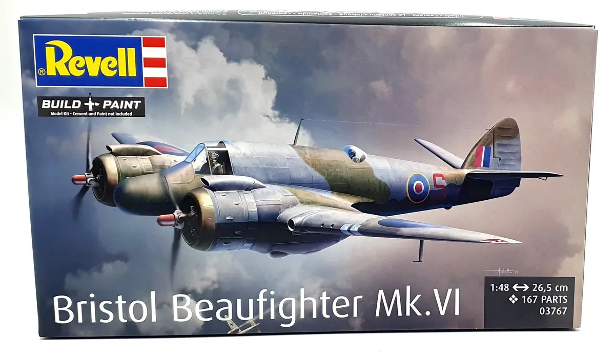 Revell 1/48 Scale Unbuilt Kit 03767 - Bristol Beaufighter Mk.Vi 1