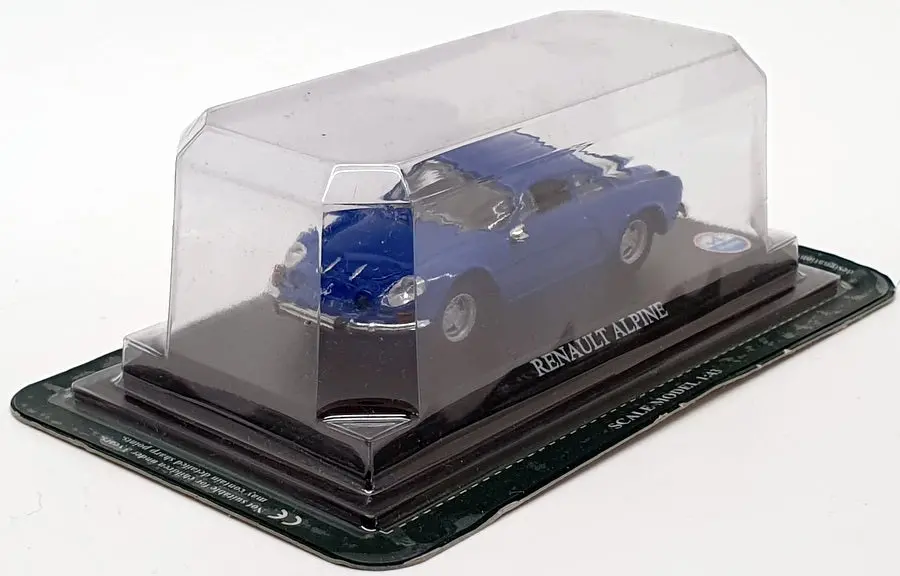Altaya 1/43 Scale Model Car Al51020 - Renault Alpine - Blue 1