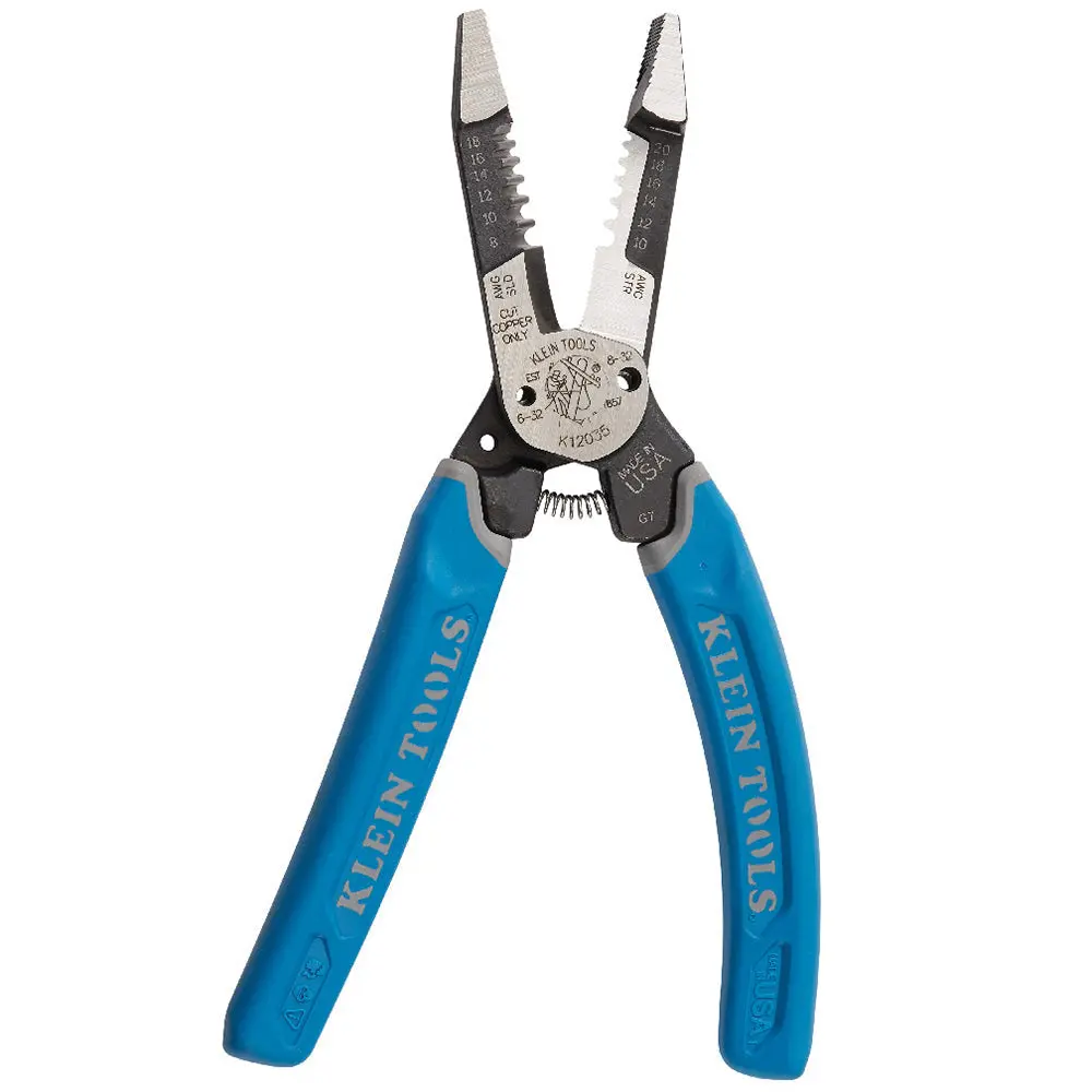 Klein K12035 Kurve Heavy-Duty Wire Stripper 8-20 Awg 1