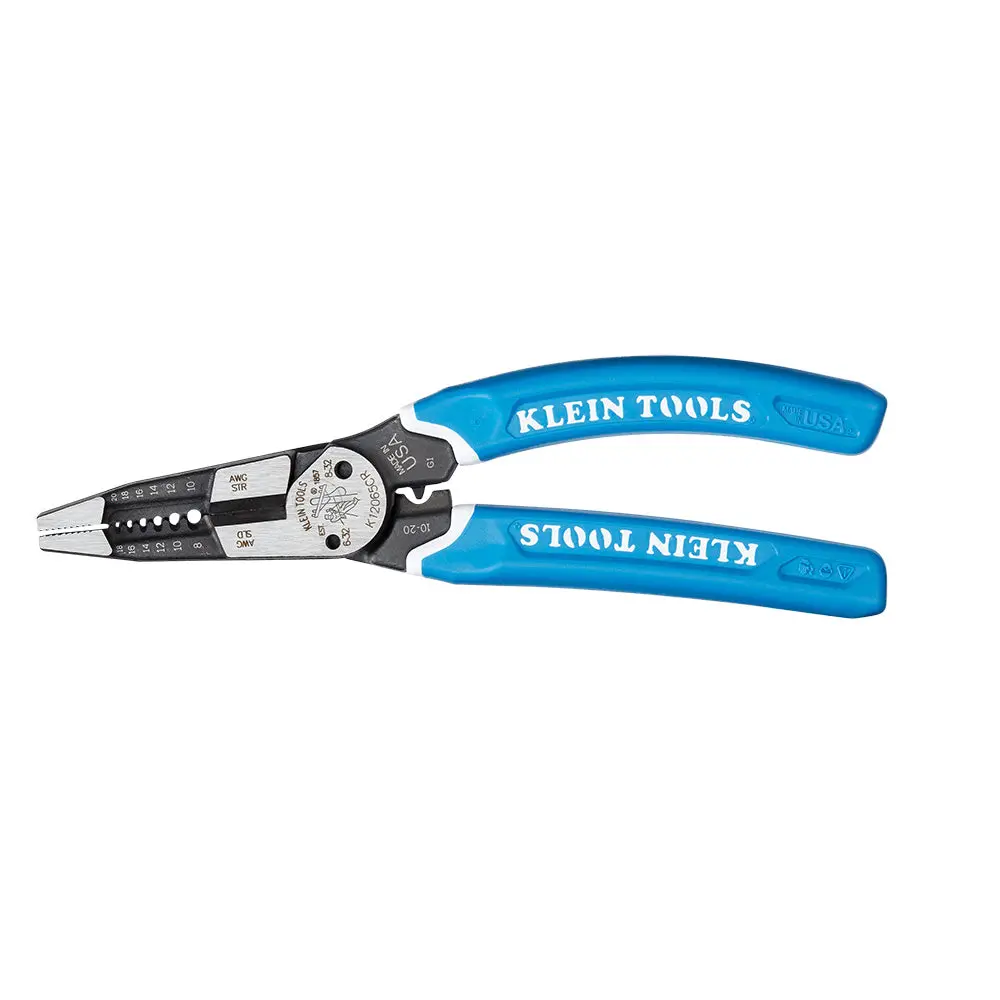 Klein K12065cr Kurve Wire Stripper/Cutter/Crimper 8-20 Awg 1