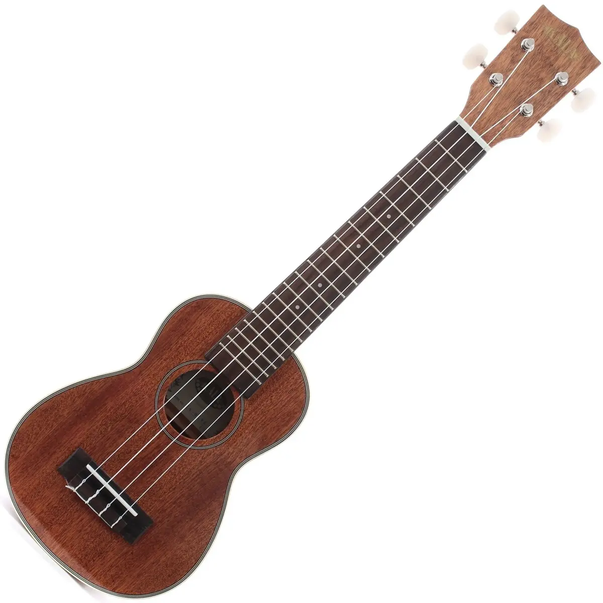 Kala Mahogany Soprano Long Neck Gloss Ukulele 1