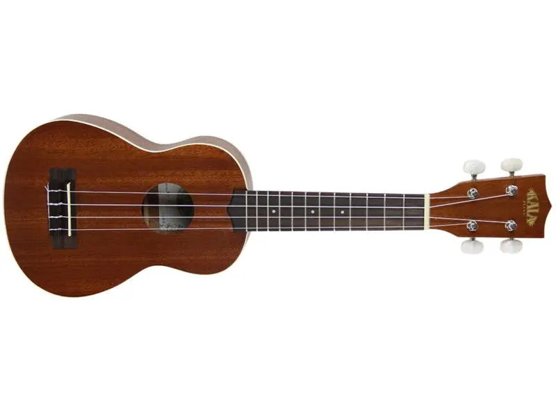 Kala Mahogany Soprano Ukulele W/Binding 1