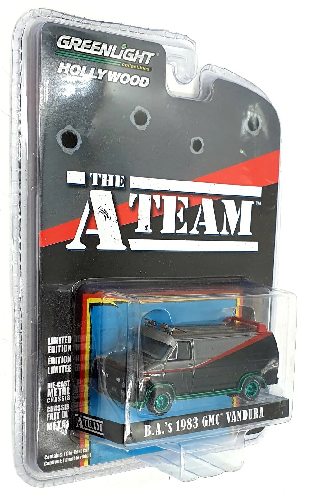 Greenlight 1/64 Scale 44790-B - B.A.'S 1983 Gmc Vandura The A Team - Chase 1