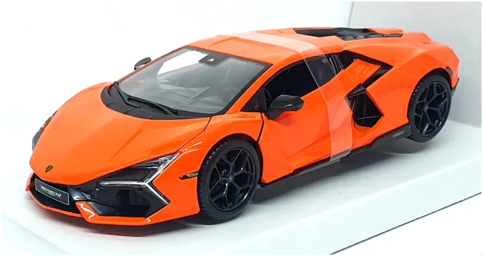 Burago 1/24 Scale Diecast 18-21106 - Lamborghini Revuelto - Orange 1