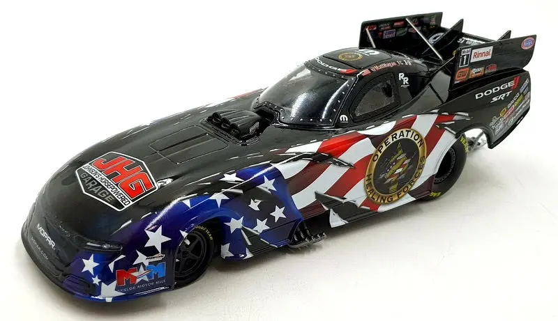 Auto World 1/24 Scale Cp8126 - 2023 Dodge Charger Nhra Funny Car M.Hagan 1