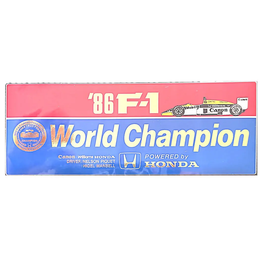 Honda World Champion 1986 1