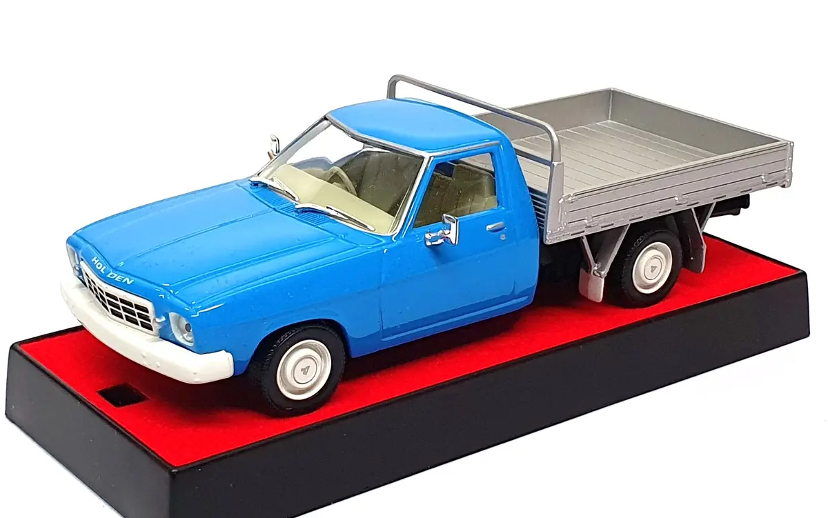 Trax 1/43 Scale Diecast Tr45d - 1971 Holden Hq One Tonner Truck - Blue 1