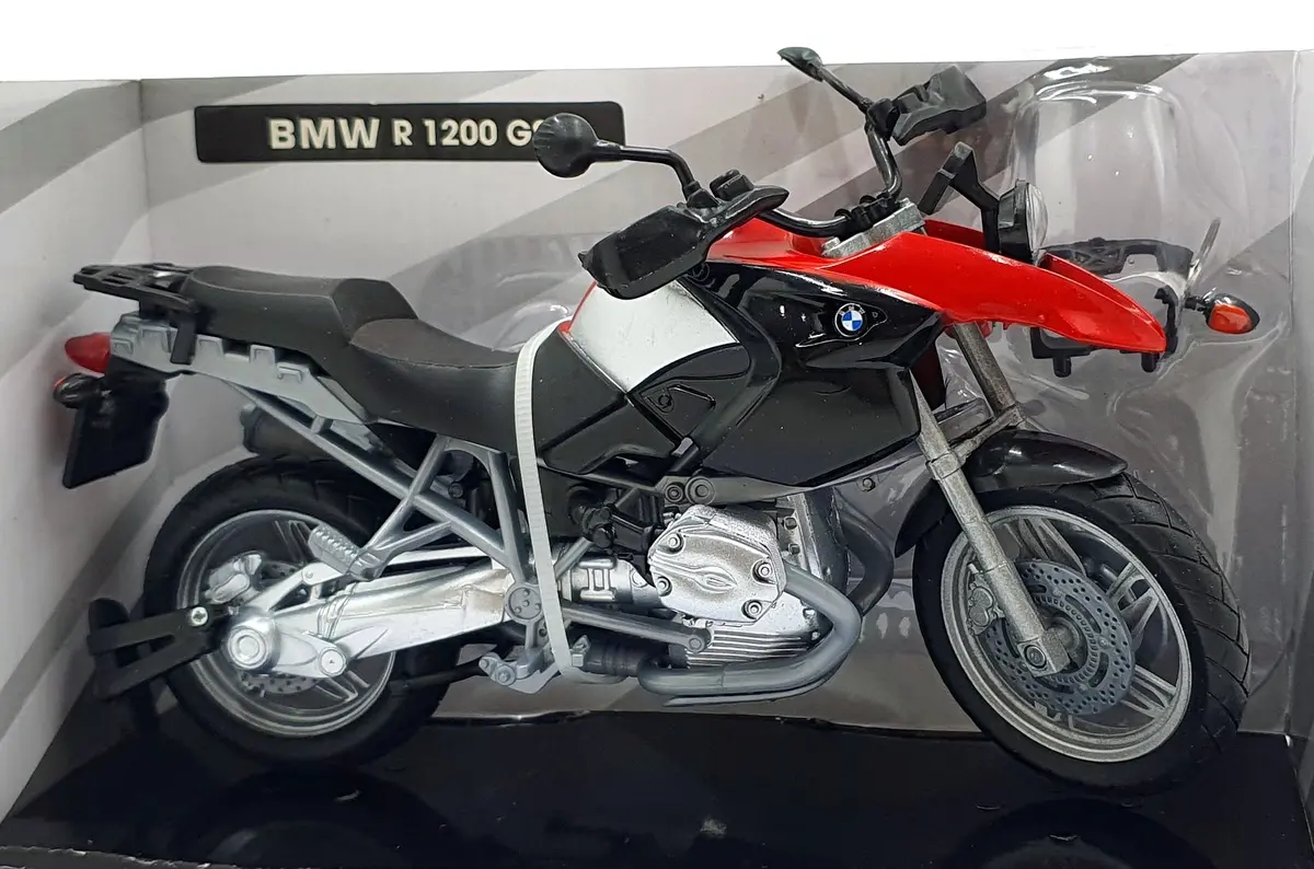 New Ray 1/12 Scale Diecast 42763 - Bmw R 1200 Gs Motorbike 1