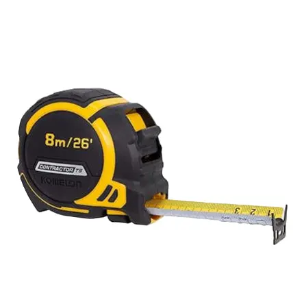 Komelon 8M / 26 Ft. X 1-1/4 In. Wide Blade Tape Measure 1