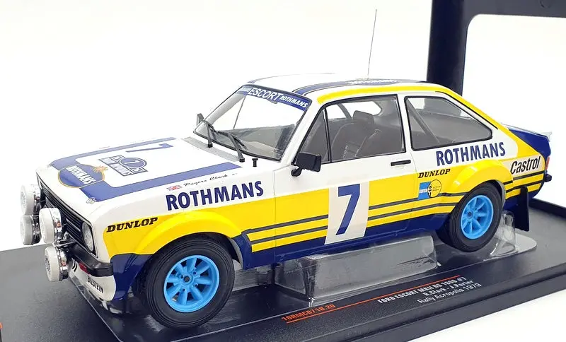 Ixo Models 1/18 Scale 18Rmc071b - Ford Escort Mkii Rs 1800 #7 1979 R.Clark 1