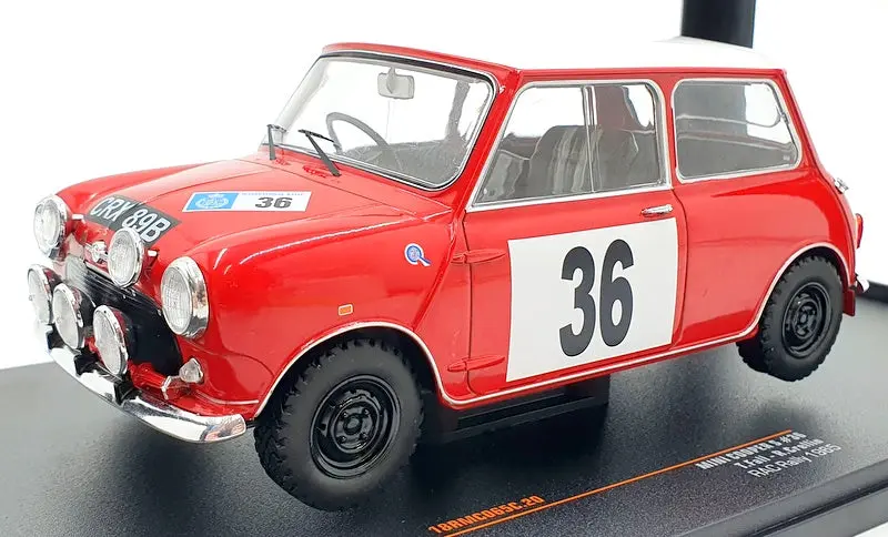 Ixo Models 1/18 Scale 18Rmc065c - 1965 Mini Cooper S #36 Fall/Crellin 1