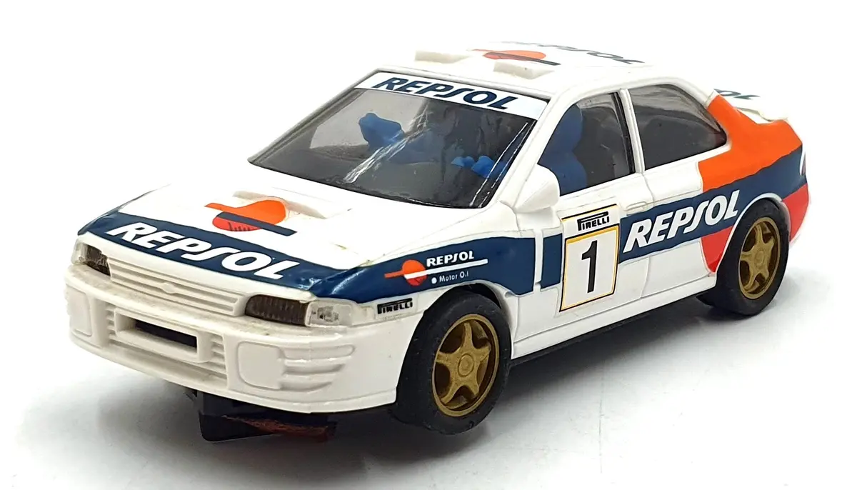 Matchbox Scx 1/32 Scale Slot Car 8376 - Subaru "Repsol" C/Luz 4X4 #1 1