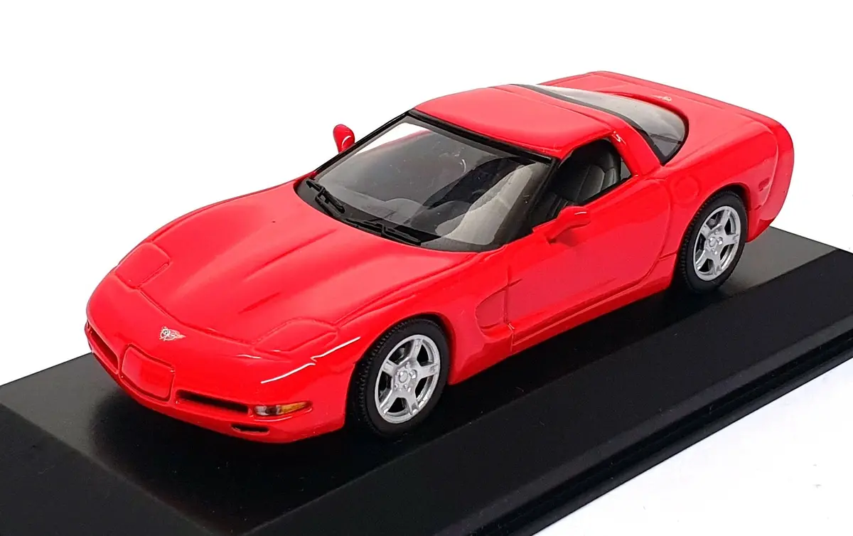 Minichamps 1/43 Scale 430 142620 - 1997 Chevrolet Corvette - Red 1