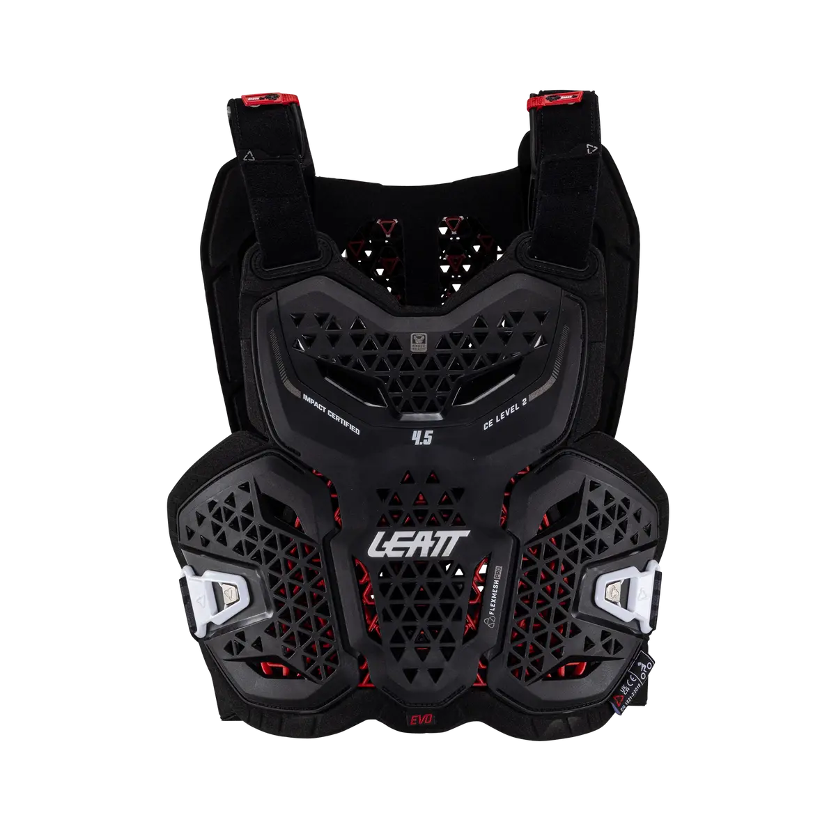 Leatt 4.5 Evo Chest Protector – Small/Medium, White