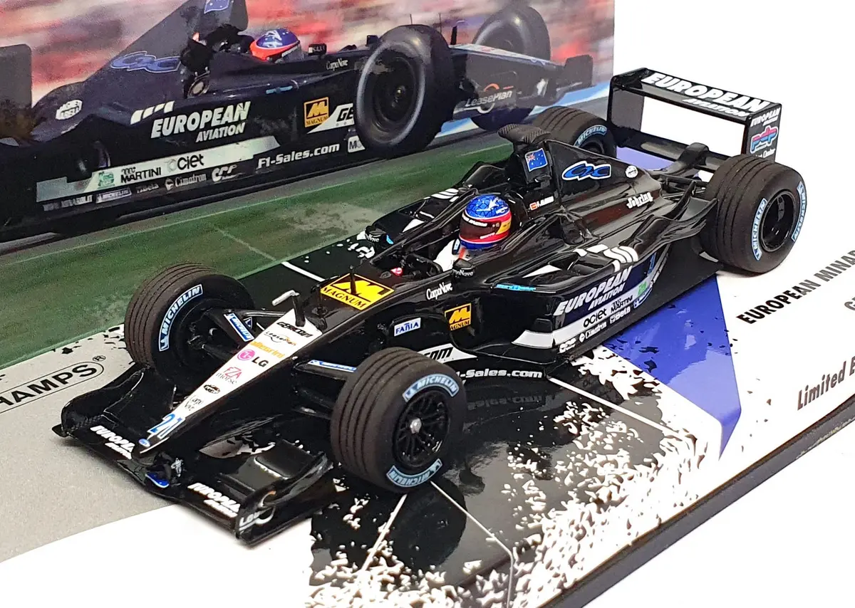 Minichamps 1/43 Scale 413 011221 F1 European Minardi Ps01 German Gp 2001 Alonso 1
