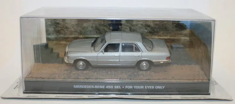 Fabbri 1/43 Scale 007 Bond Model Mercedes Benz 450 Sel For Your Eyes Only 1