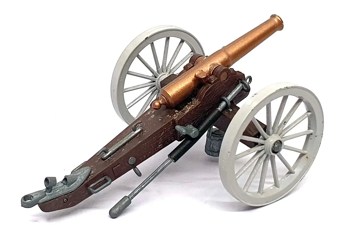 Britains Appx 12Cm Long Diecast 9726 - American Civil War Field Piece 2