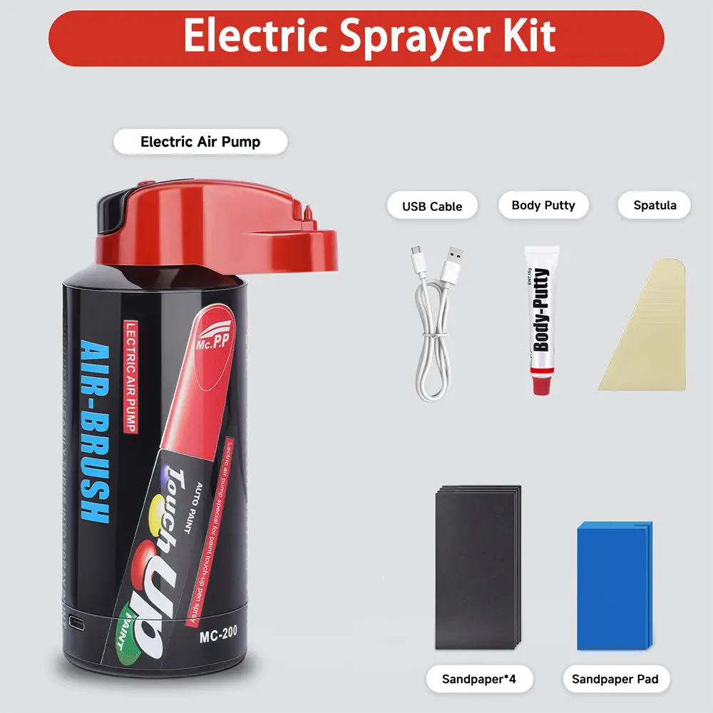 Wheel Rims Touch Up Paint Electric Sprayer Repair Kit For Tesla 3/Y/S/X 4